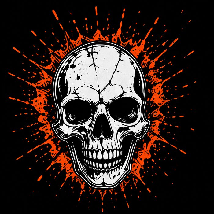 Boneyard Bins skull logo